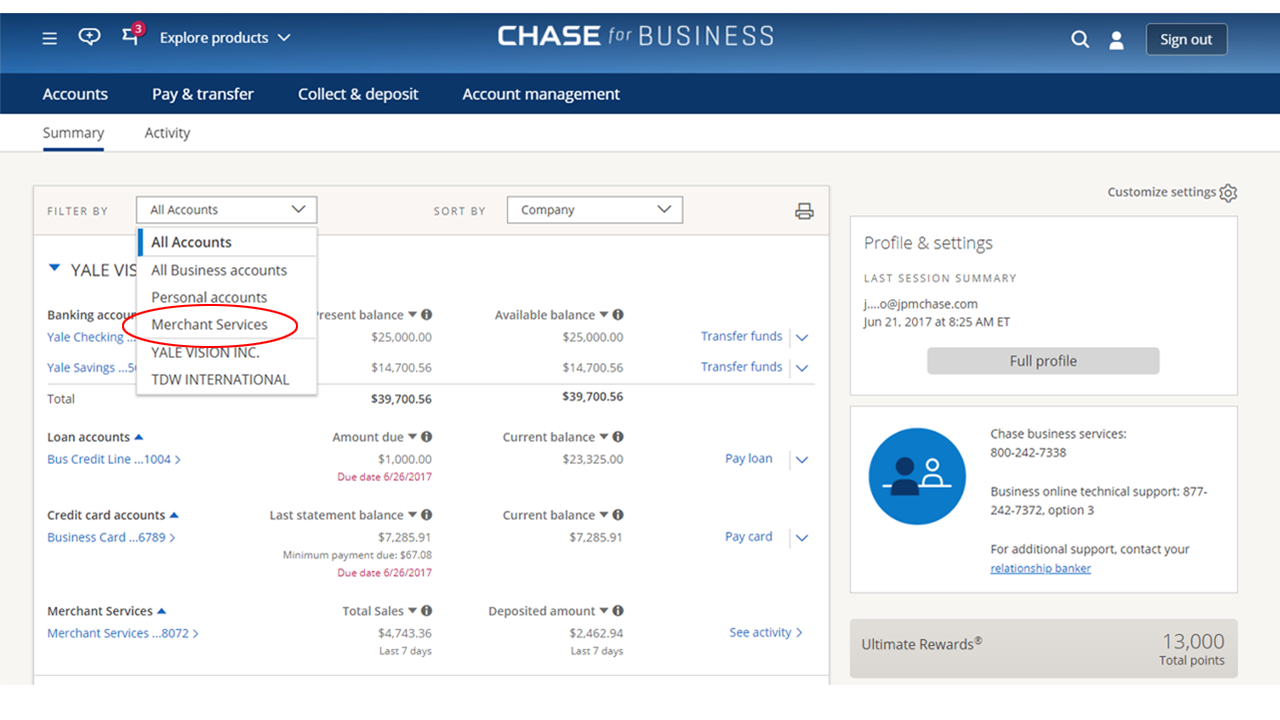 Buy Chase Verified Account